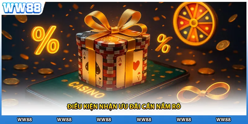 Điều kiện nhận ưu đãi cần nắm rõ