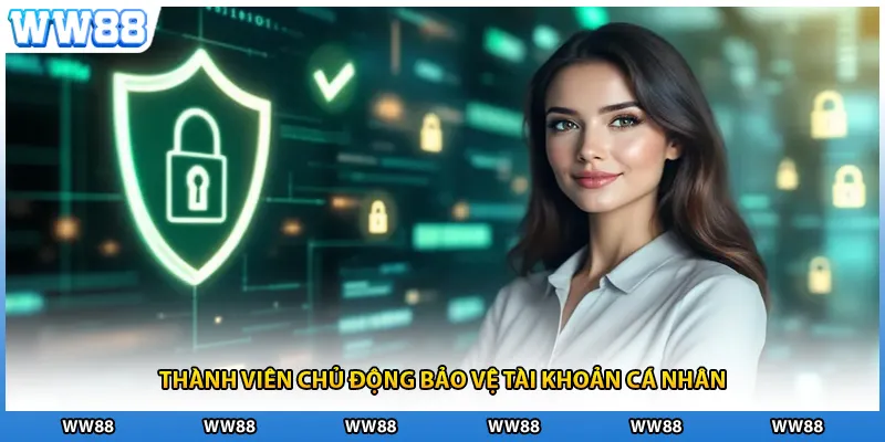 Thành viên chủ động bảo vệ tài khoản cá nhân