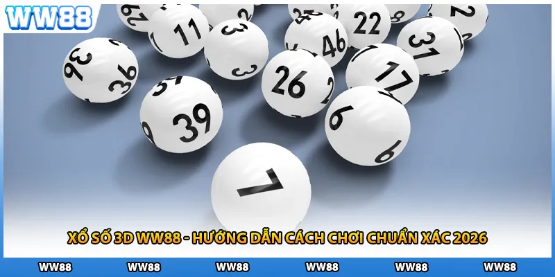 Xổ Số 3D WW88 - Hướng Dẫn Cách Chơi Chuẩn Xác 2026